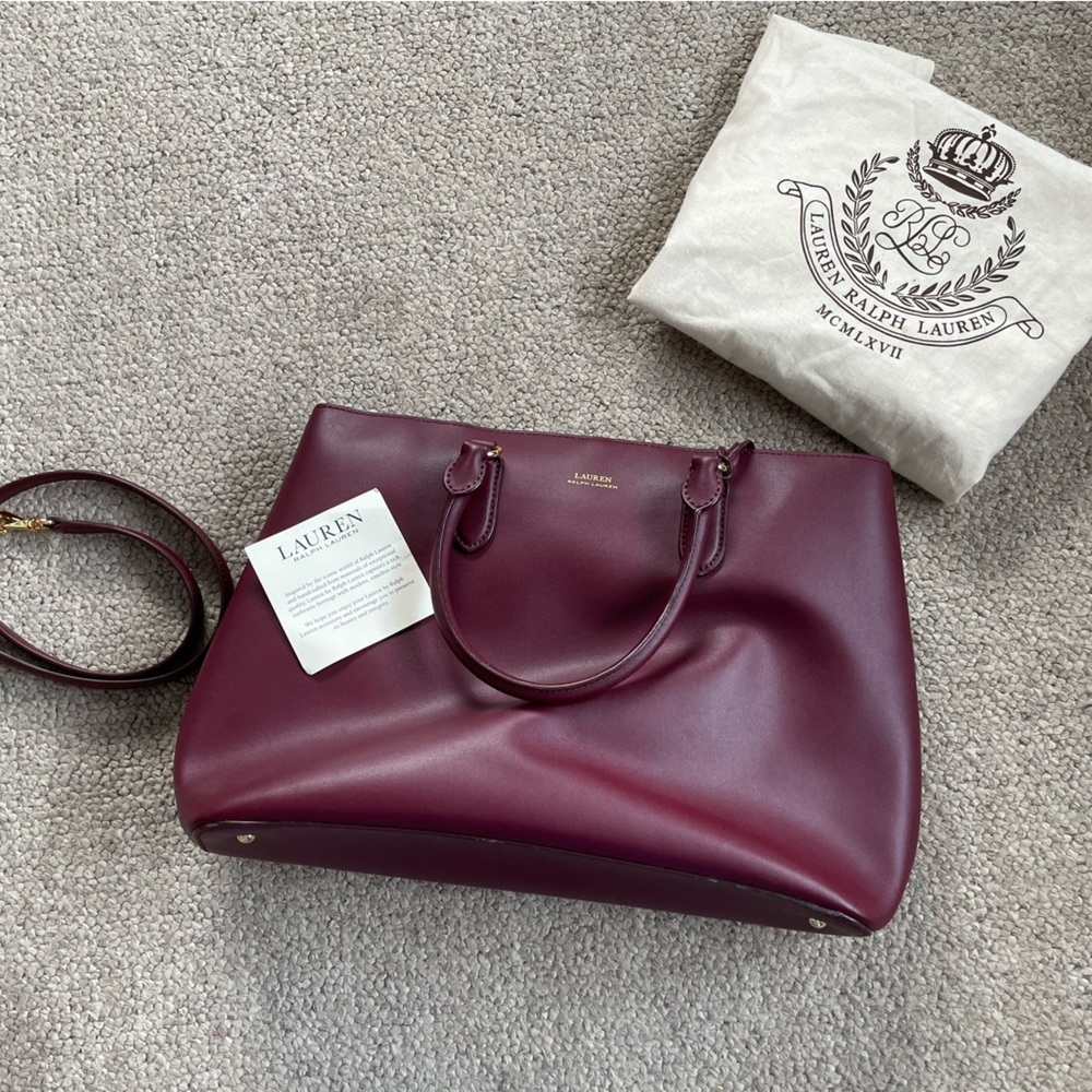 Ralph Lauren Maroon purse